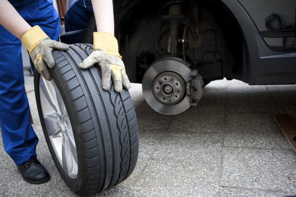 Taking A Wheel Off Of A Car